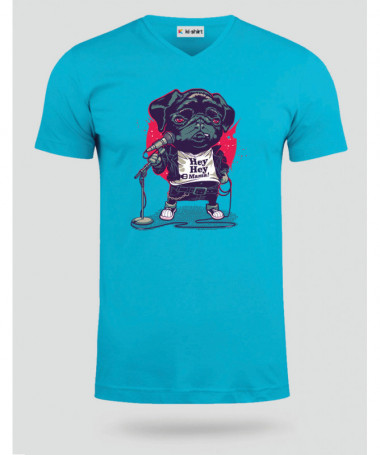 BlackDogMetal T-shirt Scollo V