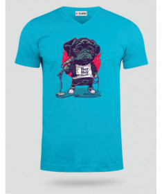 BlackDogMetal T-shirt Scollo V