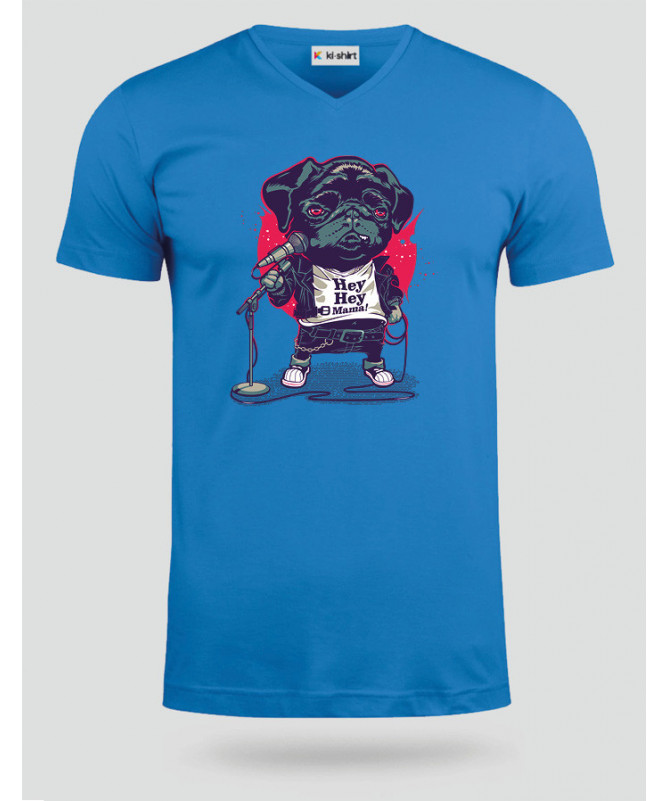 BlackDogMetal T-shirt Scollo V