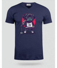 BlackDogMetal T-shirt Scollo V