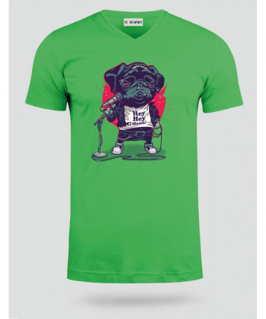 BlackDogMetal T-shirt Scollo V