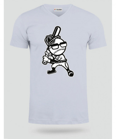 BrooklynBaseball T-shirt Scollo V