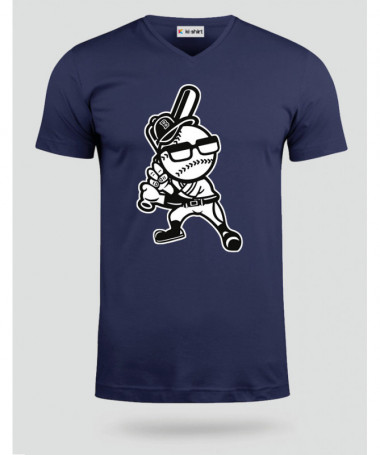 BrooklynBaseball T-shirt Scollo V