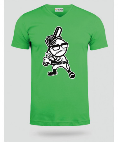 BrooklynBaseball T-shirt Scollo V