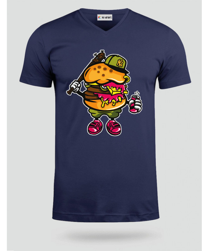 BurgerBastard T-shirt Scollo V