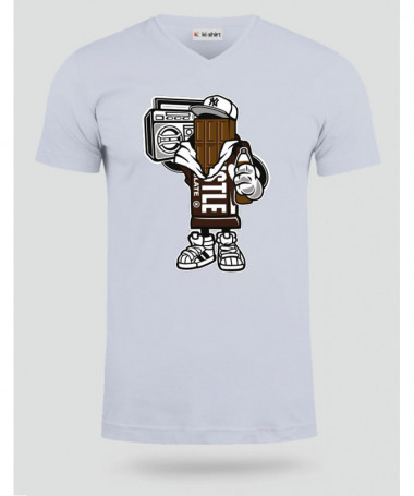 ChocolateSquad T-shirt Scollo V
