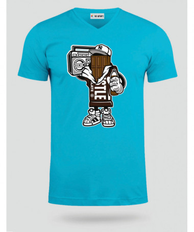 ChocolateSquad T-shirt Scollo V