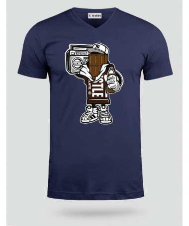 ChocolateSquad T-shirt Scollo V