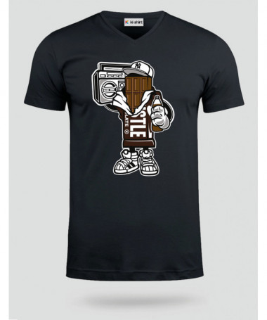 ChocolateSquad T-shirt Scollo V