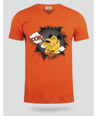 DogBoom T-shirt Scollo V