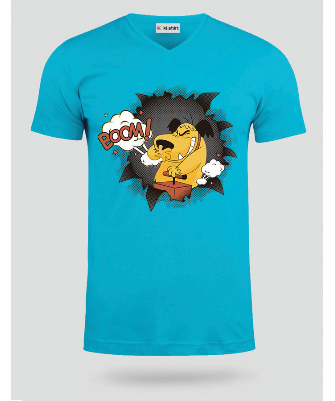 DogBoom T-shirt Scollo V