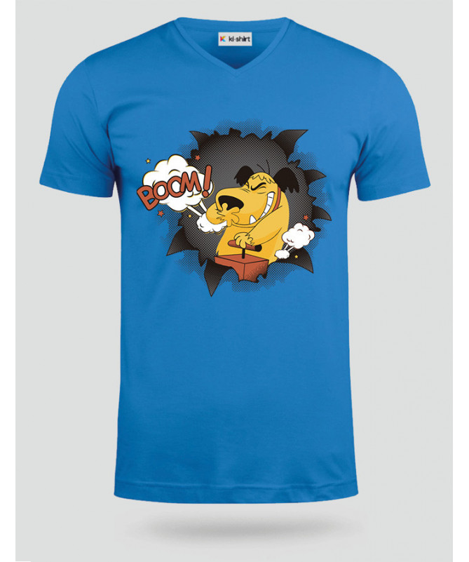 DogBoom T-shirt Scollo V