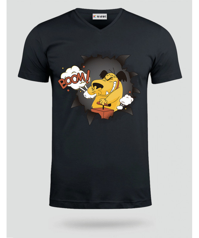 DogBoom T-shirt Scollo V