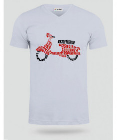 EnjoyTheRide T-shirt Scollo V