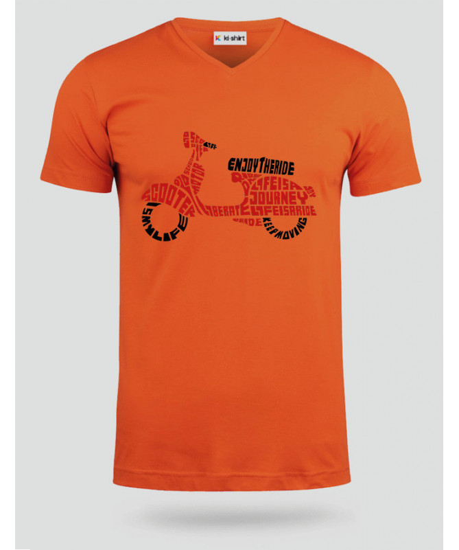 EnjoyTheRide T-shirt Scollo V