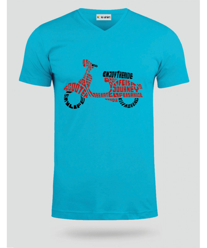 EnjoyTheRide T-shirt Scollo V