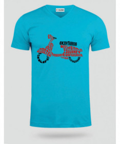 EnjoyTheRide T-shirt Scollo V