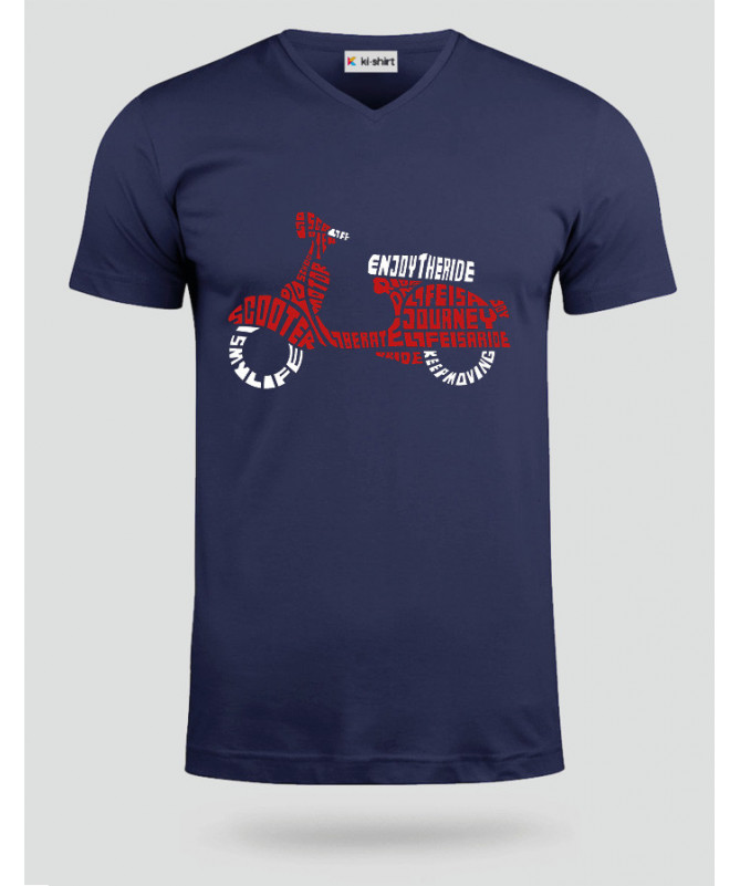 EnjoyTheRide T-shirt Scollo V