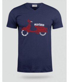 EnjoyTheRide T-shirt Scollo V