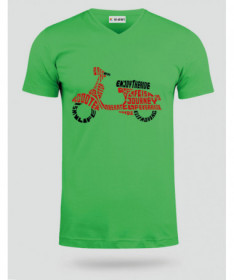 EnjoyTheRide T-shirt Scollo V