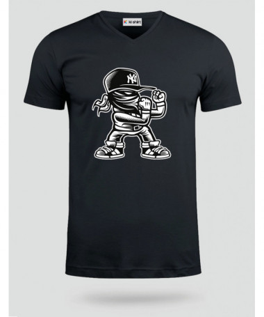 Fighter T-shirt Scollo V