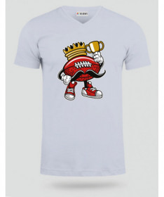 FootballKing T-shirt Scollo V