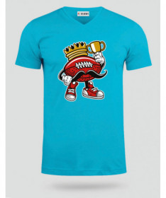 FootballKing T-shirt Scollo V