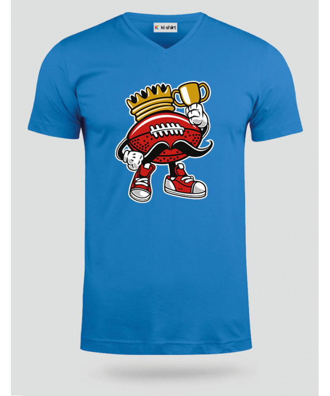 FootballKing T-shirt Scollo V