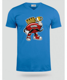 FootballKing T-shirt Scollo V