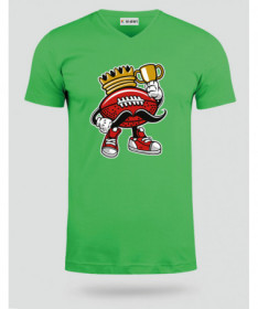FootballKing T-shirt Scollo V