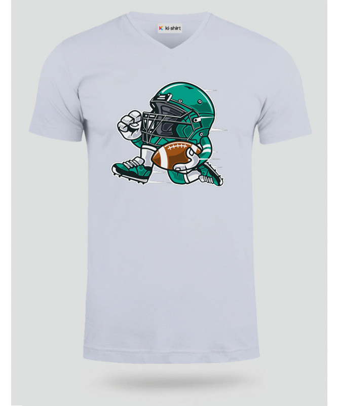 FootballPlayer T-shirt Scollo V