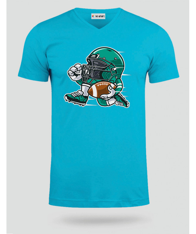 FootballPlayer T-shirt Scollo V