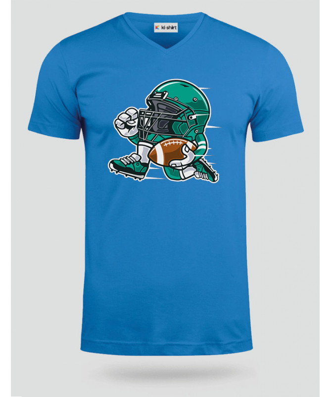 FootballPlayer T-shirt Scollo V