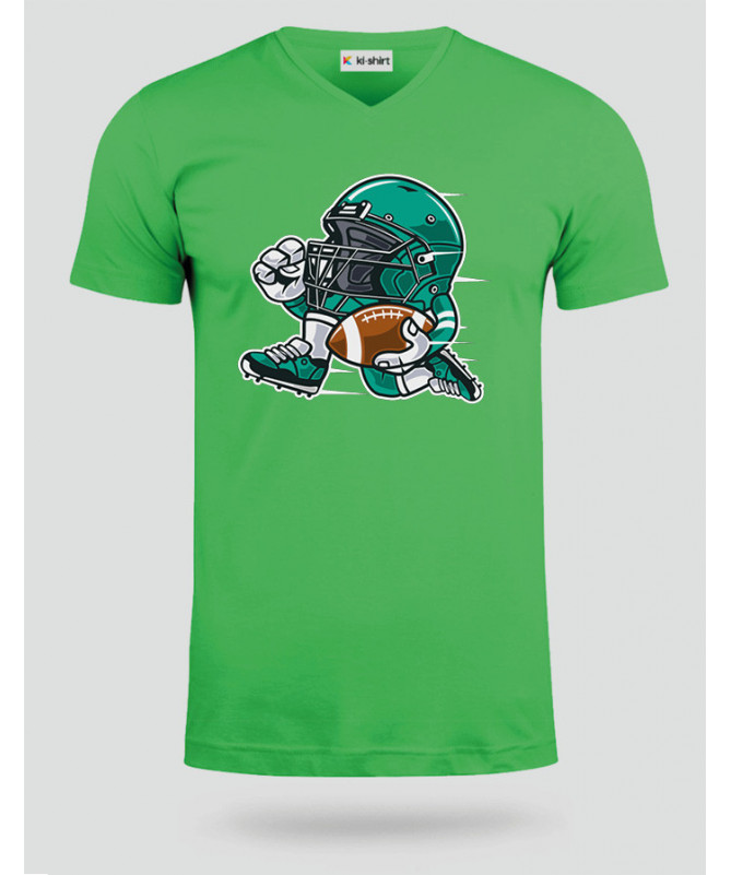 FootballPlayer T-shirt Scollo V