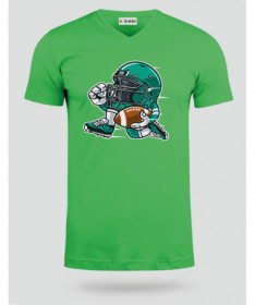 FootballPlayer T-shirt Scollo V