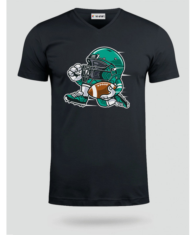 FootballPlayer T-shirt Scollo V