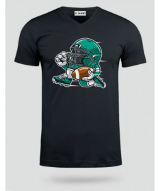 FootballPlayer T-shirt Scollo V