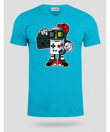 GameKid T-shirt Scollo V