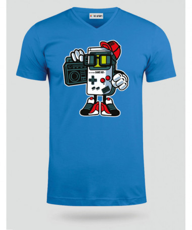 GameKid T-shirt Scollo V