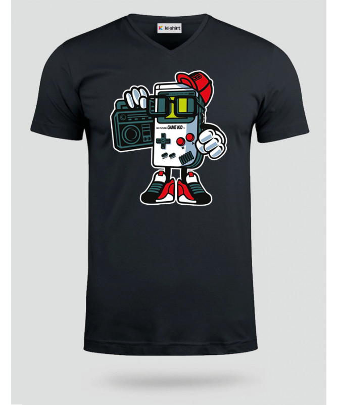 GameKid T-shirt Scollo V