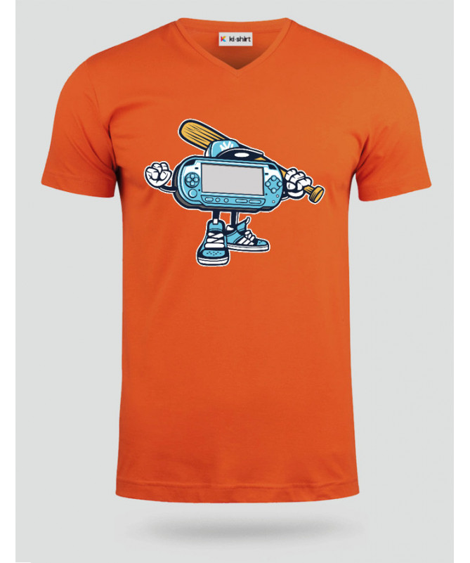 GameOnBaseball T-shirt Scollo V