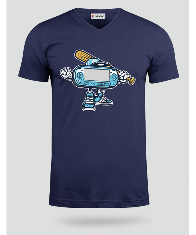 GameOnBaseball T-shirt Scollo V