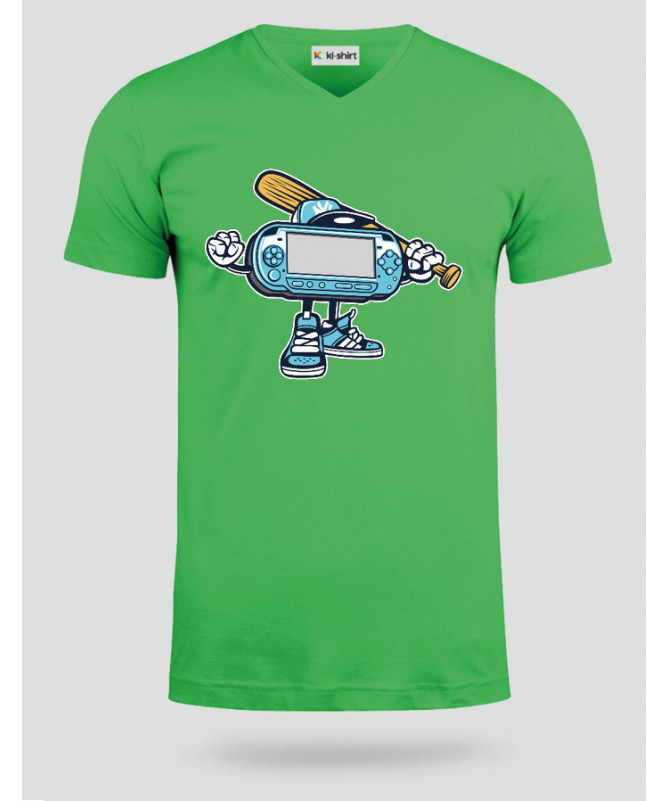 GameOnBaseball T-shirt Scollo V