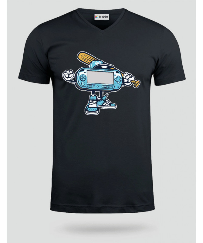 GameOnBaseball T-shirt Scollo V