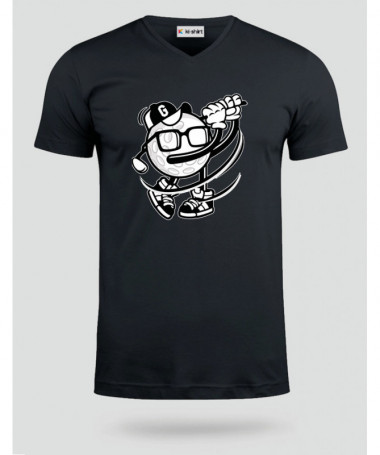 Golfer T-shirt Scollo V
