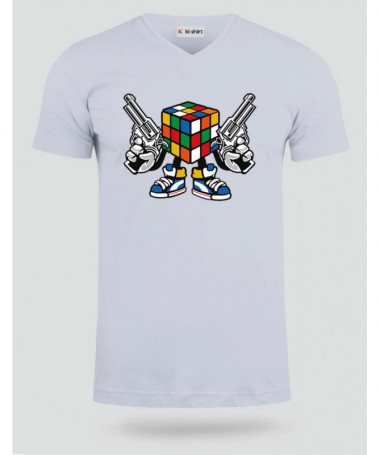 rubixkiller T-shirt Scollo V
