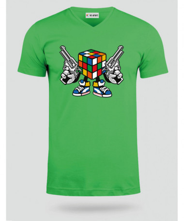 rubixkiller T-shirt Scollo V