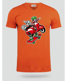 scooterskater T-shirt Scollo V