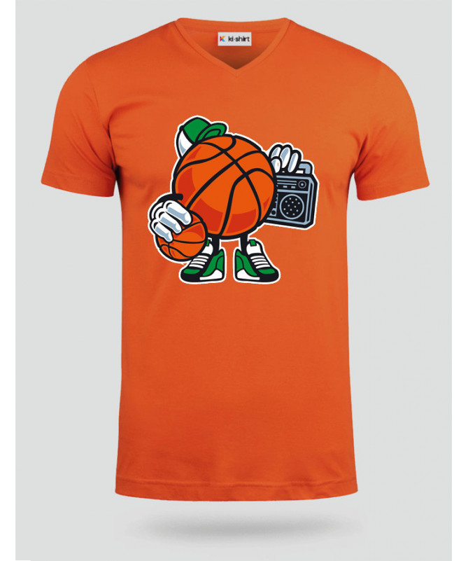 streetbasketball T-shirt Scollo V
