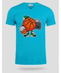 streetbasketball T-shirt Scollo V